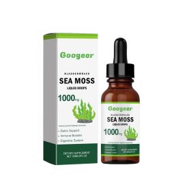 Googeer Sea Moss Liquid Drops, Physical Unwell Skin Elasticity And Bust Firming Skin