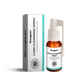 Googeer Lung Cleansing Spray, Dry Itchy Throat Cough Throat Discomfort Care Drops