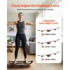 Balance Board, Wobble Board Trainer for Adults 3-Level Adjustable Base, Premium Wooden Balance Training Equipment