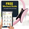 Pilates Ring 15-Inch, Magic Circle for Women, Fitness Ring for Core & Thighs, Yoga & Strength Training, Workout Ring for Home & Gym, Inner Thigh Toner