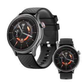 Round Screen Smartwatch, 1.43in HD 3ATM Waterproof, Equipped With Heart Rate Detection, Sleep Monitoring, And Step Tracking,100 Sports Modes Move (Option: black)